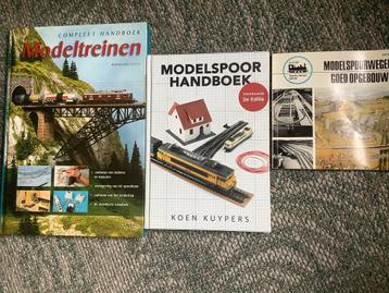 Drie modelspoorhandboeken beschikbaar voor biedingen
