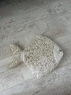 Te koop: Rivièra Maison vis, riet, wit, Huis en Inrichting, Woonaccessoires | Overige, Ophalen of Verzenden, Nieuw