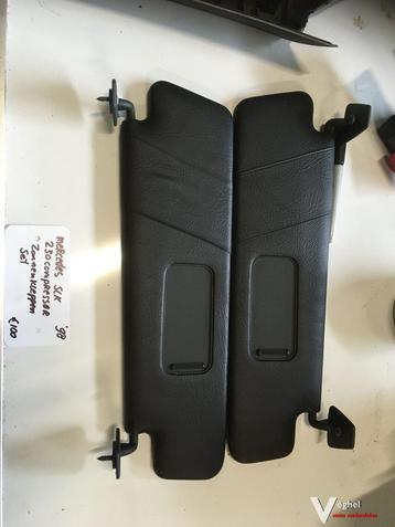 Mercedes SLK 230 compressor 1998 Zonnekleppen set beschikbaar voor biedingen