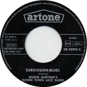 Single (1961) Roefie Hueting's Jazz Band - Eurovision Blues