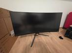MSI Optix MPG341CQR - 34 inch Ultrawide Gaming Monitor, Computers en Software, Monitoren, 101 t/m 150 Hz, Quad HD (2K), MSI Optix