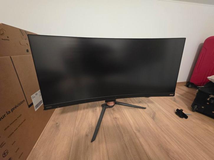 MSI Optix MPG341CQR - 34 inch Ultrawide Gaming Monitor, Computers en Software, Monitoren, Zo goed als nieuw, 101 t/m 150 Hz, DisplayPort