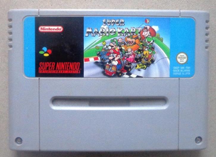 Super Mario Kart voor de Europese Super Nintendo, Spelcomputers en Games, Games | Nintendo Super NES, Gebruikt, Racen en Vliegen