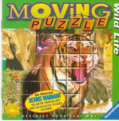 Pc spel: Moving Puzzle Wild life [2155]  [SpGaPC], Spelcomputers en Games, Games | Pc, Nieuw, Puzzel en Educatief, 1 speler, Vanaf 3 jaar