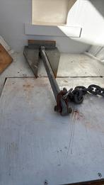 Te koop bootanker ( middelgroot )gegalvaniseerd met touw, Watersport en Boten, Bootonderdelen, Ophalen of Verzenden, Ankeren en Afmeren