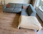 Blauwe Hoekbank, Huis en Inrichting, Banken | Bankstellen, Ophalen, 250 tot 300 cm, Gebruikt, Hoekbank