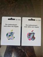 €500 Apple cadeaukaart (2x €250), Twee personen, Cadeaubon, Overige typen