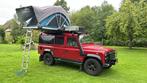 Land Rover Defender 2.4 D Stw. 110 2008 Rood, Auto's, 4 cilinders, 7 stoelen, 122 pk, Defender