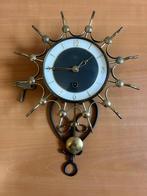 Antieke wandklok - de zonnewijzer, Antiek en Kunst, Ophalen of Verzenden
