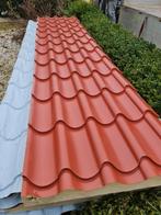 Geïsoleerde dakplaten., 10 tot 15 m², Nieuw, Metaal, Rood