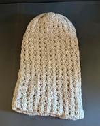 Grijze Handgemaakte Muts, Kleding | Dames, Hoeden en Petten, Verzenden, Zo goed als nieuw, One size fits all, Hoed