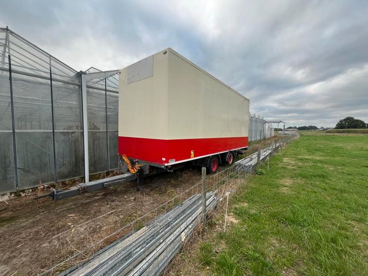 Draco Middenas Aanhangwagen wipkar, Zakelijke goederen, Agrarisch | Werktuigen, Ophalen
