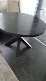 Mooie ronde eettafel, Ophalen, Gebruikt, 100 tot 150 cm, Rond