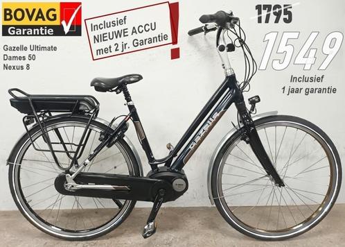 OP=OP SALE Zgan !! Gazelle TOP E-Bikes incl. 1 jr garantie!!, Fietsen en Brommers, Elektrische fietsen, Zo goed als nieuw, Gazelle