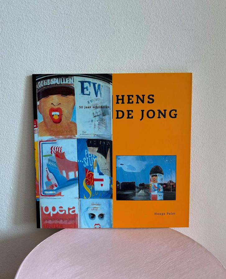 50 jaar schilderen Hens de Jong nieuwe haagse school, Boeken, Kunst en Cultuur | Fotografie en Design, Zo goed als nieuw, Ophalen of Verzenden