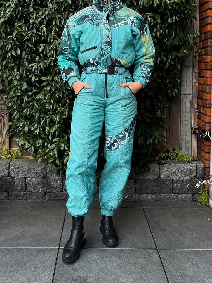 Vintage Retro Skipak S, Kleding | Dames, Wintersportkleding, Gedragen, Pak, Maat 36 (S), Ophalen of Verzenden