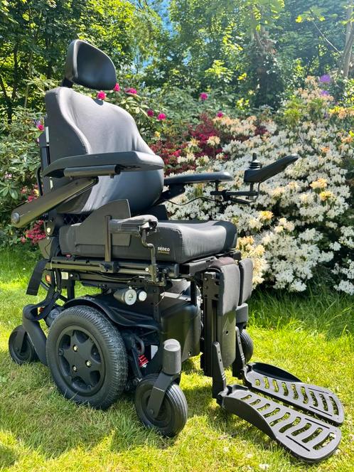 Als nieuw QUICKIE Q500M Electrische rolstoel-Invalide wagen, Diversen, Rolstoelen, Zo goed als nieuw, Elektrische rolstoel, Inklapbaar