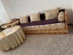 Marrokaanse bankstel met tafel en opbergruimte, Huis en Inrichting, Ophalen, Gebruikt