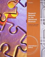 Research methods of the Behavioral Sciences - Gravetter & Fo, Ophalen of Verzenden, Alpha, Zo goed als nieuw, WO