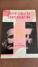 R.R. van Leeuwen - Psychiatrische verpleegkunde, Ophalen of Verzenden, Zo goed als nieuw, Overige niveaus, R.R. van Leeuwen; A. Bos