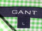 Nieuw GANT  Overhemd met groene kleur maat  L, Verzenden, Nieuw, Halswijdte 41/42 (L), Gant