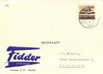 Fidder, v/h D. Engel, Woerden - 06.1965 - briefkaart, Ophalen of Verzenden, Briefkaart