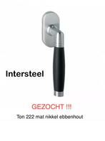 GEZOCHT !!! Intersteel Ton 222 - nikkel mat/ebbenhout, Ophalen of Verzenden, Zo goed als nieuw
