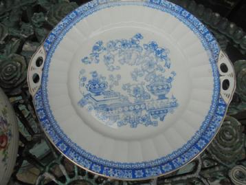 Kleine gebakschaal blauw wit chinees achtig decor Seltmann W beschikbaar voor biedingen