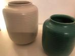 Adco vazen, Gebruikt, Wit, Aardewerk of Porselein, Ophalen of Verzenden
