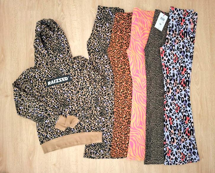 Kledingpakket ONLY, WE en Raizzed, 146-152, Kinderen en Baby's, Kinderkleding | Maat 152, Zo goed als nieuw, Meisje, Broek, Ophalen of Verzenden