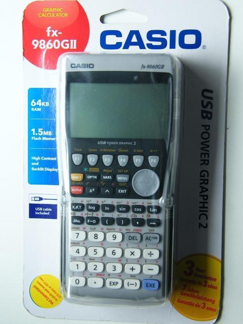 Casio fx-9660 GII Power Graphic 2 USB vintage, Diversen, Rekenmachines, Nieuw, Grafische rekenmachine, Ophalen of Verzenden