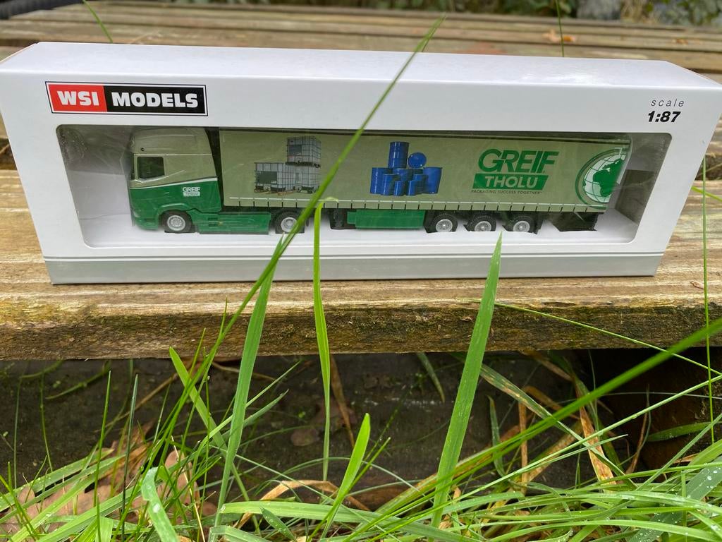 WSI Models DAF XG+ van Greif Tholu, Overige merken, 1:50 of kleiner, Nieuw, Ophalen of Verzenden