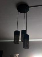 Hanglamp zwart goud, Huis en Inrichting, Lampen | Hanglampen, Ophalen, Zo goed als nieuw, Metaal, 50 tot 75 cm