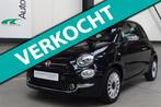 Fiat 500 1.0 HYBRID "DOLCE VITA" - AIRCO/BLUETOOTH/PARK.SENS, Voorwielaandrijving, Gebruikt, Zwart, 4 stoelen