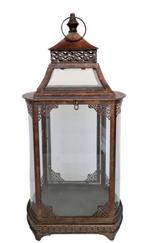 Grote Lantaarn / Windlicht - 64cm Hoog, Huis en Inrichting, Woonaccessoires | Kandelaars en Kaarsen, Ophalen of Verzenden, Zo goed als nieuw