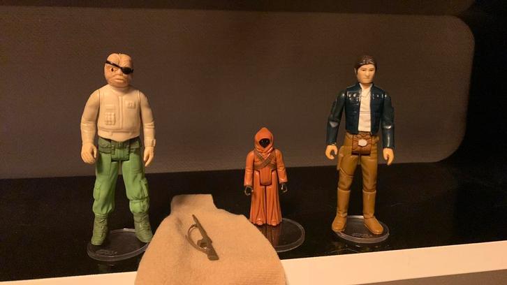 3x Vintage Kenner Star Wars (>’77), Verzamelen, Star Wars, Zo goed als nieuw, Actiefiguurtje, Ophalen of Verzenden