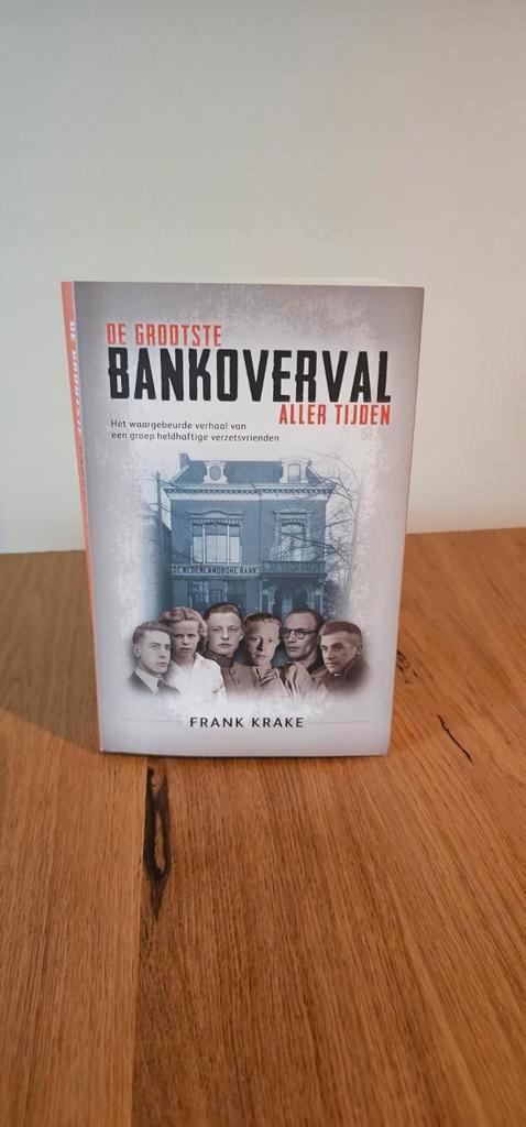Frank Krake - De grootste bankoverval aller tijden, Boeken, Oorlog en Militair, Nieuw, Overige onderwerpen, Ophalen of Verzenden