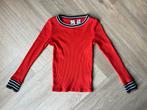 Longsleeve, Scotch&R’Belle, rood, maat 128 (8), Gebruikt, Meisje, Ophalen of Verzenden, Shirt of Longsleeve
