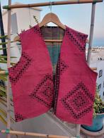 Vintage kantha giletje uit India, one size, Maat 38/40 (M), Nieuw, Ophalen of Verzenden, Handgemaakt