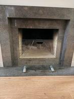 Glazen vonkenscherm voor open haard, Ophalen, Zo goed als nieuw, Inzethaard, Houthaard