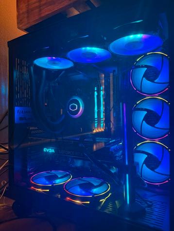 RTX 3080 Ryzen 7 5800X3D Custom Game PC beschikbaar voor biedingen