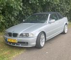 BMW 3-Serie e46 323Ci Cabrio AUT 2000 Grijs, Auto's, Automaat, Achterwielaandrijving, Zwart, 2494 cc