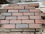 180m2 rood bruin paars gebakken klinkers dikformaat straat, Tuin en Terras, Gebruikt, Verzenden, Keramiek, Klinkers