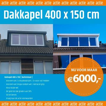 zoekt u een dakkapel?.in 1 morgen geplaatst! Geen aanbetalin beschikbaar voor biedingen