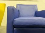 (2) Leolux Dolcinea Fauteuil Senso indigo leer design stoel, Huis en Inrichting, Fauteuils, Leolux, Nieuw, Ophalen of Verzenden
