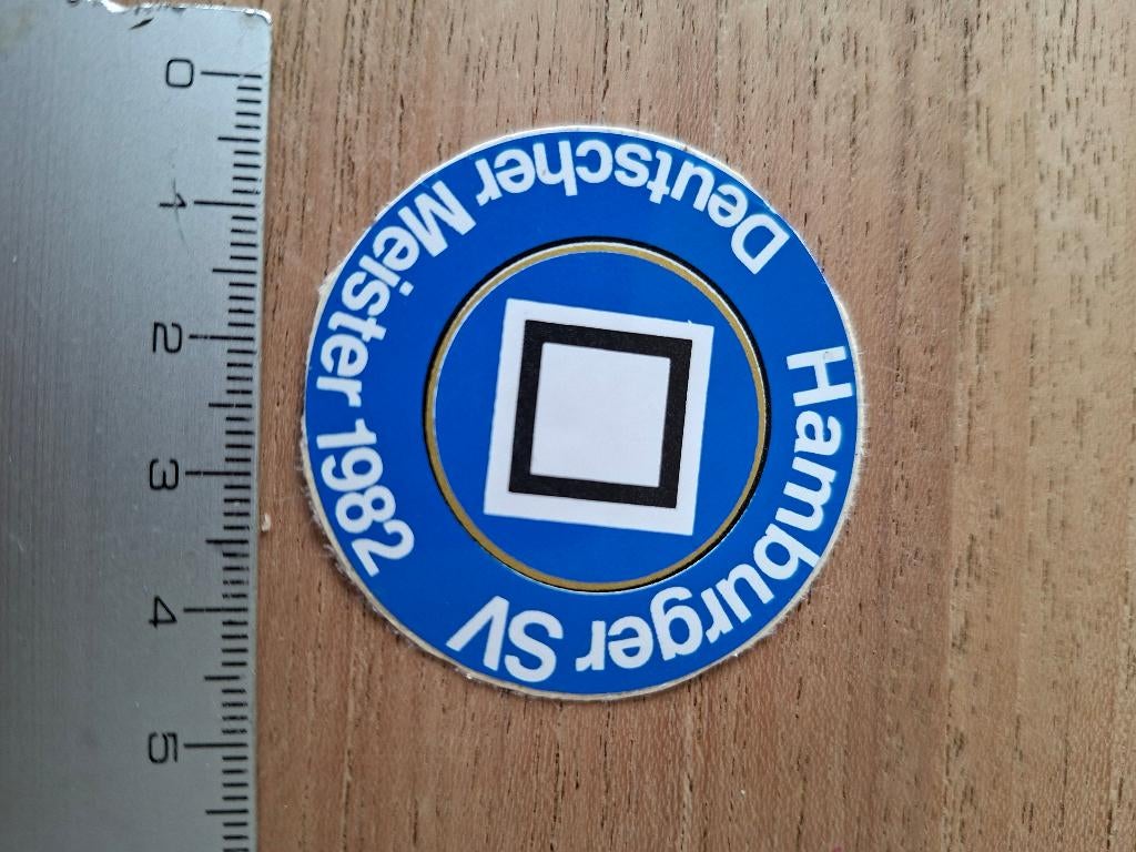 Sticker HSV, Ophalen of Verzenden, Zo goed als nieuw, Sport