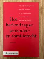 Het hedendaagse personen- en familierecht, Ophalen of Verzenden, Zo goed als nieuw