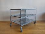 Vintage Ikea trolley Tunstra design Niels Gammergaard metaal, Ophalen, Minder dan 50 cm, 50 tot 100 cm, .