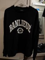 Banlieue crewneck, Ophalen of Verzenden, Zo goed als nieuw, Maat 52/54 (L), Zwart