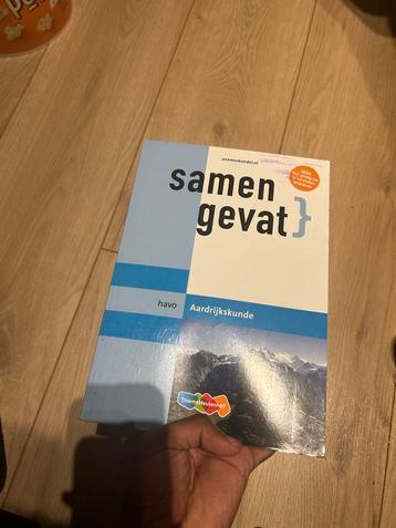 Havo Aardrijkskunde Samengevat Boekje beschikbaar voor biedingen